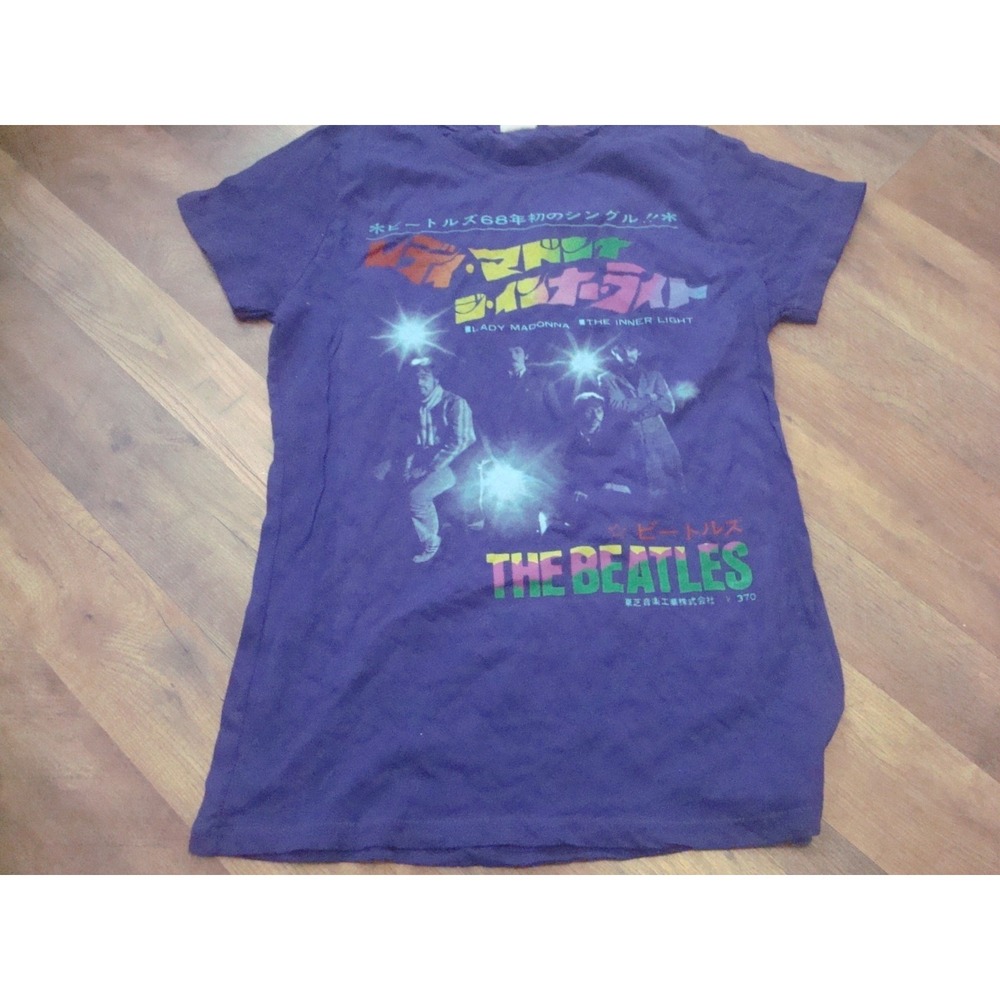 WOMENS XXL THE BEATLES ASIA SHIRT 00S Y2K DEADSTOCK VINTAGE ST5